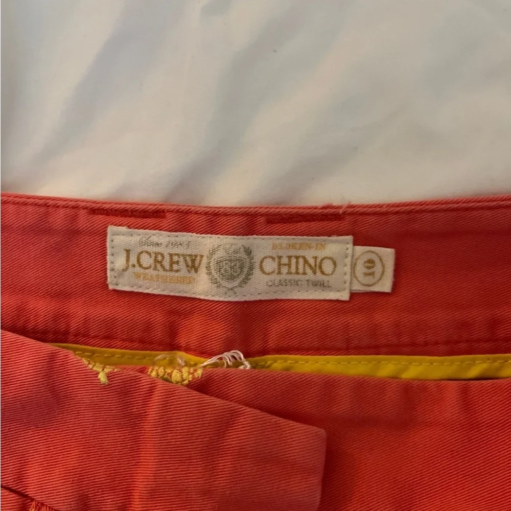 J. Crew Women's Coral Shorts with Turtle Accents - Picture 3 of 3
